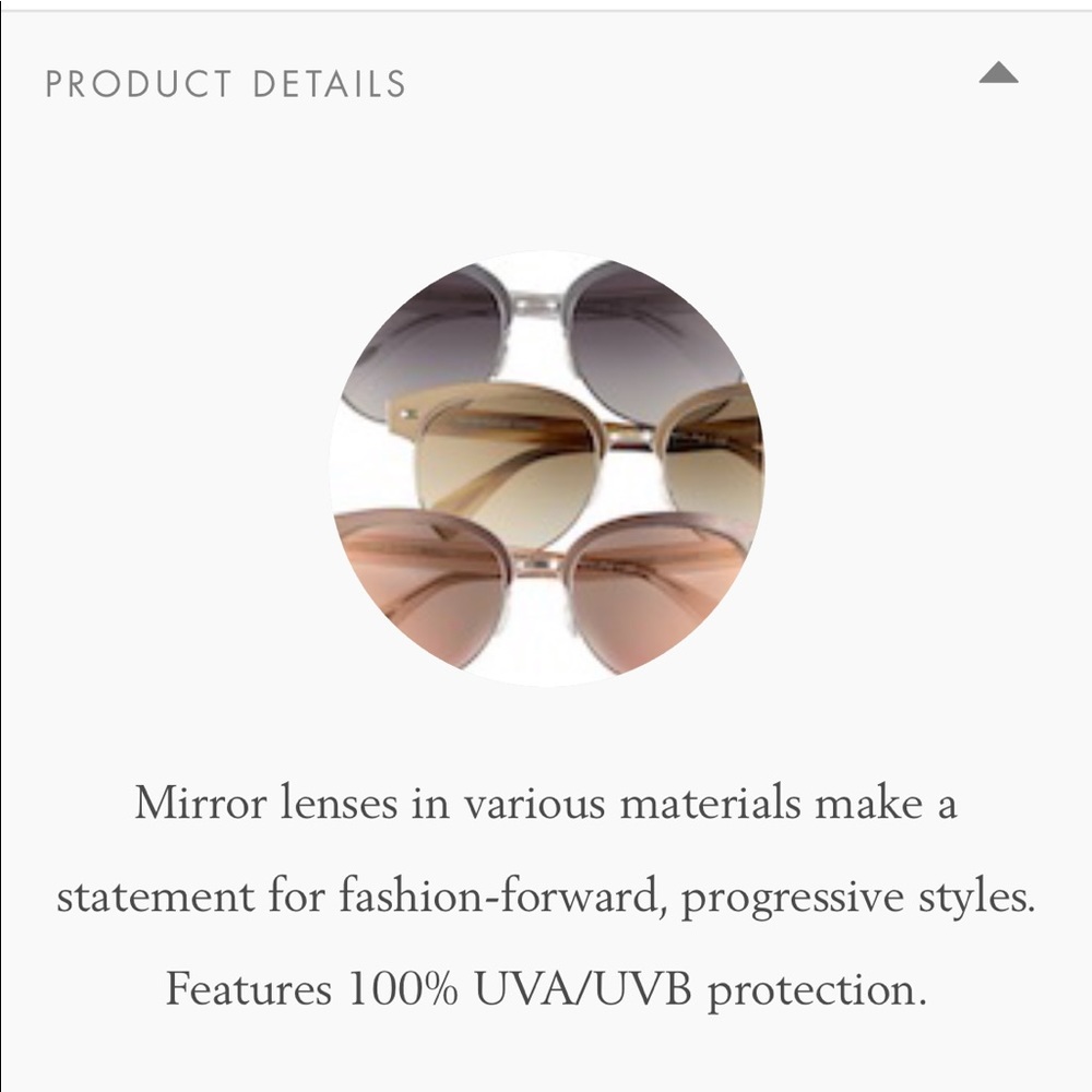 Never worn, Oliver people’s Finley blush/rose lens - Picture 6 of 8